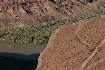 Dead Horse Point road