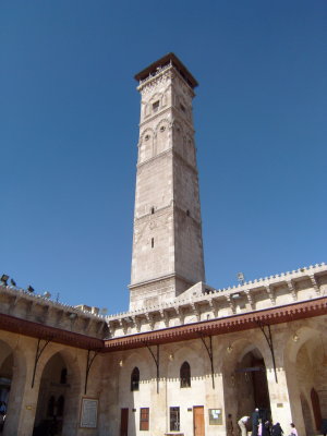 Pillar in Grand Mosque (Aleppo - Syria)
