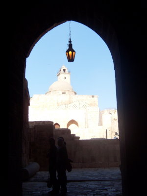 Entrance to citadel (Aleppo - Syria)