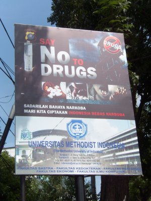 Billboard in Medan