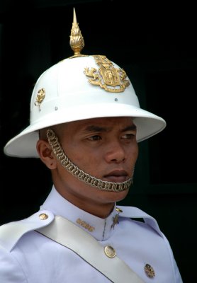 Guard at the Grand Palace