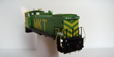Fade shown applied to the front