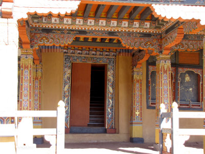 Entrance to the Paro Dzong