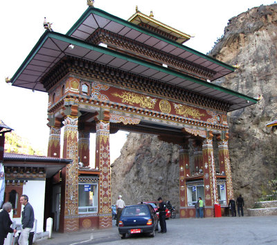Entrance to Thimpu
