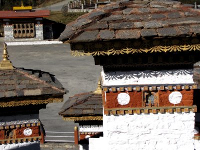 Stupas at Dolcula Pass