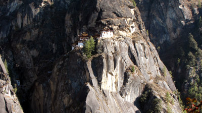 Tigers Nest Monestary built on the side of a steep hill.jpg