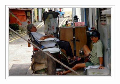 Outdoor Barber Shop