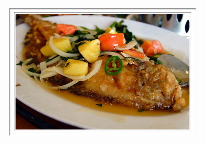 Pineapple Fried Fish