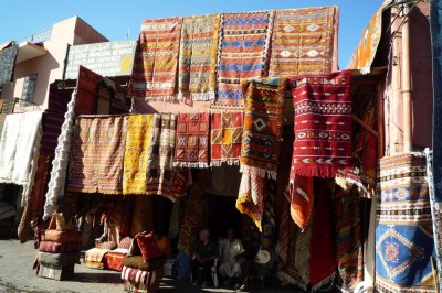 摩洛哥以製作地毯聞名(Carpet in Morocco)