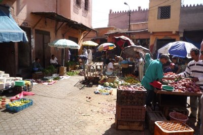 市場內的攤販 (vendor in market)