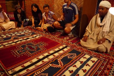 參觀地毯製造工坊 Carpet workshop visiting