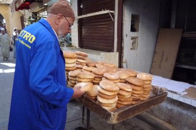 摩洛哥料理每餐必吃的麵包
