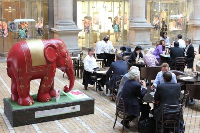 The Royal Exchange (near Bank station)