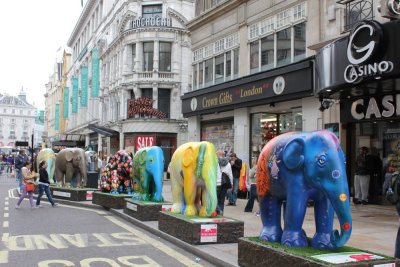 62 elephants joined the West End Live!!!