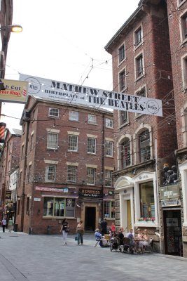 馬修街，披頭四起源地 Mathew St., the birthplace of Beatles