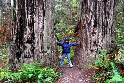 SARA BETWEEN TWO GIANTS