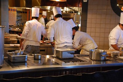 TEAMWORK IS SO MUCH A PART OF THE GREYSTONE KITCHEN EXPERIENCE