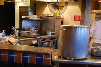 STAINLESS STEEL IS EVERYWHERE IN THE KITCHEN