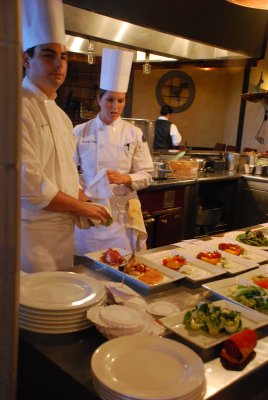 THESE CHEFS WE SO PROUD OF THEIR SALAD CREATIONS