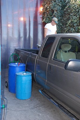 THIS INSTRUCTOR AT CIA HAD CONVERTED HIS PICKUP TO RUN ON RECYCLED COOKING OIL