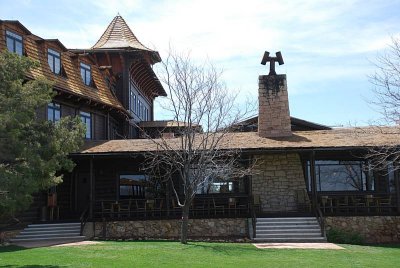 THE ARCHITECTURE OF THE LODGE IS UNIQUE....