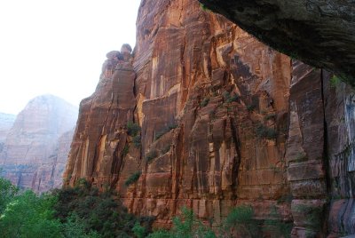 THE VIEW FROM THE EDGE OF THE HANGING GARDENS-CAN YOU SEE THE OVERHANG ABOVE?