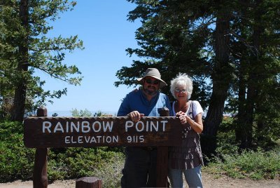 RAINBOW POINT IS THE PLACE TO START ANY VISIT TO BRYCE CANYON NATIONAL PARK