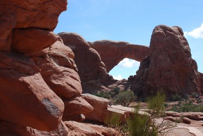 ANOTHER VIEW OF TURRET ARCH......