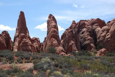 THESE FORMATIONS ARE SLOWLY GETTING  CLOSER TO BECOMING  ARCHES