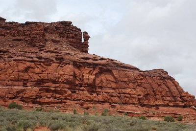 ONE OF THE NEEDLES IN NEEDLES DISTRICT OF CANYONLANDS