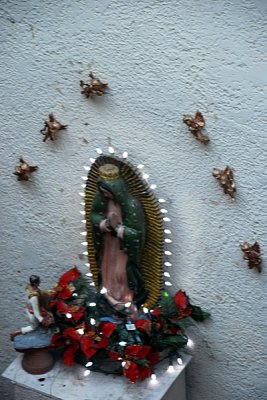 OUR LADY OF DENTAL GUADALOUPE IN THE COURTYARD.I PRAYED TO HER BEFORE EACH VISIT-FIRST OUT OF FEAR & THEN OUT OF APPRECIATION