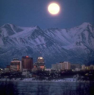 ANCHORAGE BY NIGHT-IT NEVER GETS COMPLETELY DARK..