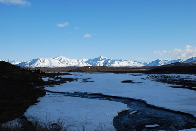 IMAGINE BREAKING THE SILENCE OF THIS SCENE WITH A NOISY MACHINE-NEVER IN DENALI