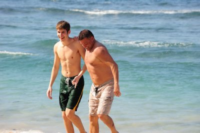 Limping out of the Sea