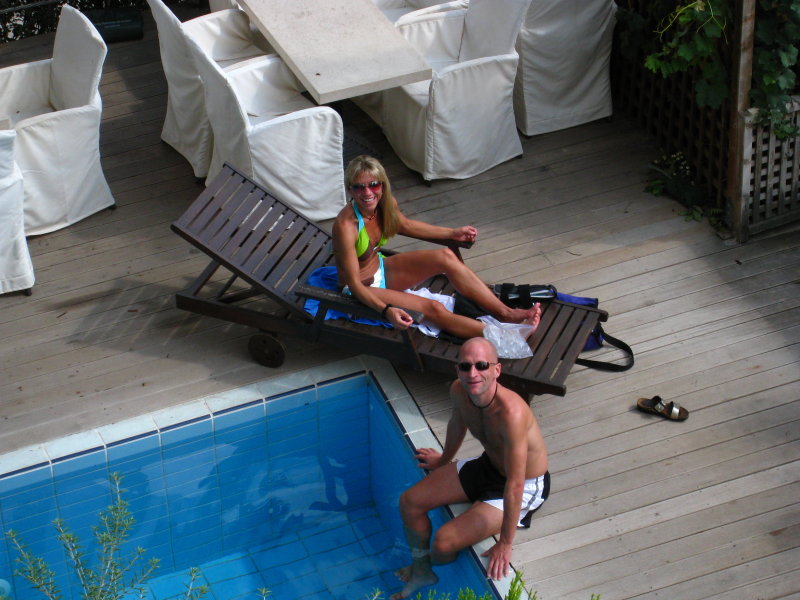 Poolside