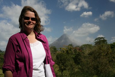 Ang w/Arenal Volcano in the background