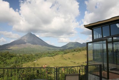 Arenal Volcano from Hotel linda Vista