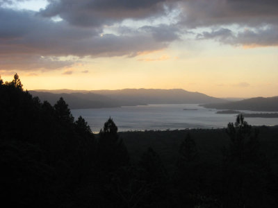 Sunset from Arenal Observatory Lodge
