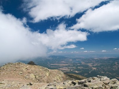 A nivel con las nubes / At level with the clouds