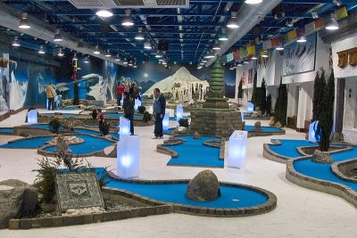 Minigolf en el Xanadu Mall