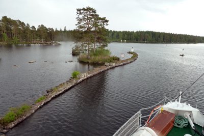 Entering Lake Viken