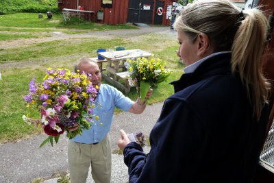 Flowers for our guide