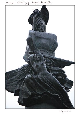 Hommage  Mickiewicz d'Antoine Bourdelle