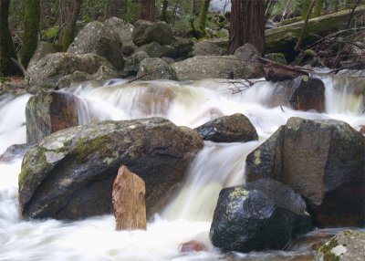 Creek by Bridalveil Falls