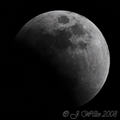 Lunar Eclipse: February 20, 2008, 9:07 PM EST
