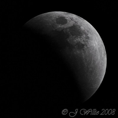 Lunar Eclipse: February 20, 2008, 9:18 PM EST