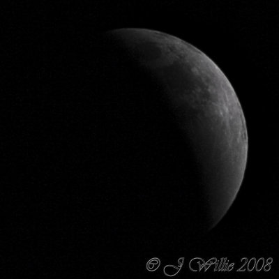 Lunar Eclipse: February 20, 2008, 9:32 PM EST
