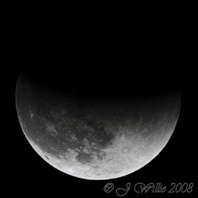 Lunar Eclipse: February 20, 2008, 11:35 PM EST