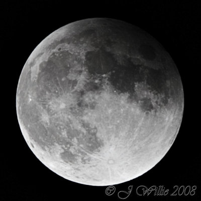 Lunar Eclipse: February 21, 2008, 12:11 AM EST