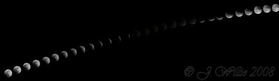 Lunar Eclipse: February 20-21, 2008, 8:36 PM -12:34 AM EST